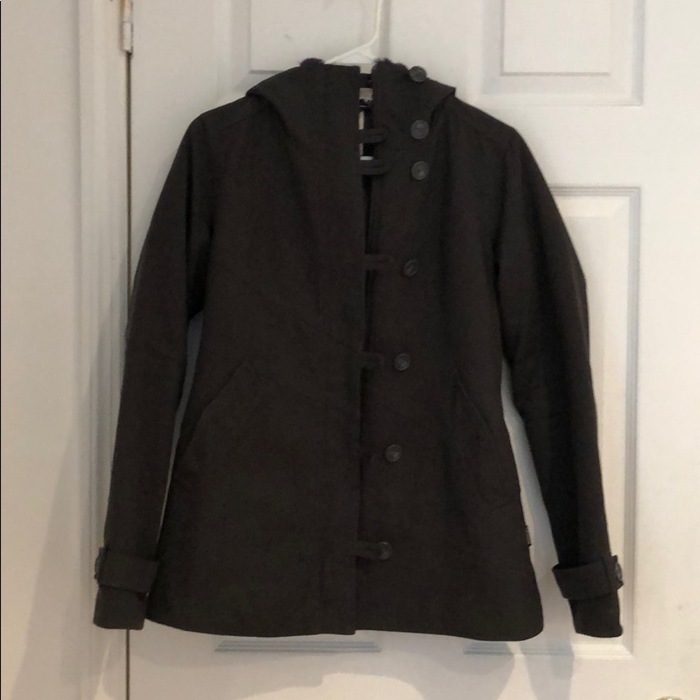 Patagonia Fitted Coat, XS Dark Gray